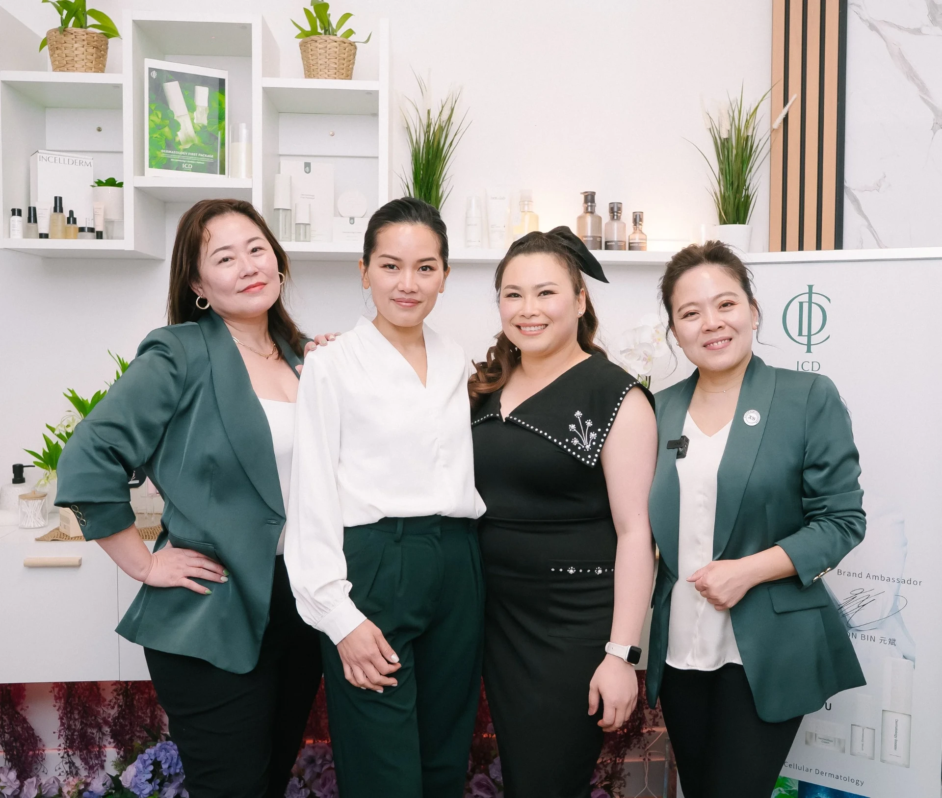 The Glass Skin Clinic team in the Hawthorn East clinic